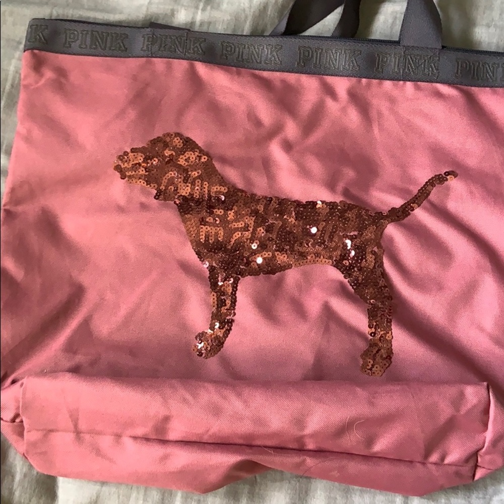 PINK tote bag